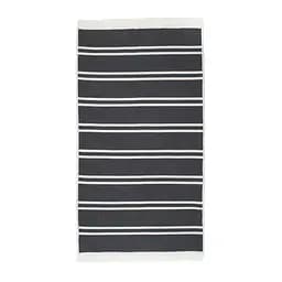 Ковер двухсторонний 80 х 150 см Lotus Home - Infinity Stripe антрацит (svt-2000022352123)