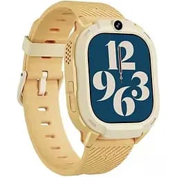 Детские смарт-часы Lemfo T70 с 4G видеозвонком прослушкой GPS-трекером и операционной системой Android Бежевый