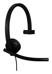 Гарнітура з вбудованим мікрофоном LOGITECH H570e Corded Mono USB Headset (Teams version) - BLACK - EMEA28-935 - USB-A - мініатюра 3