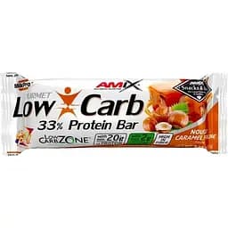 Батончик Amix Low-Carb 33% Protein Bar нуга-карамель Пралине 60 г