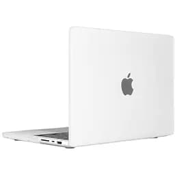 Пластиковый чехол CasePro Soft Touch Frosted Clear для MacBook Pro 14" M1 | M2 | M3 | M4 (2021 | 2022 | 2023 | 2024)