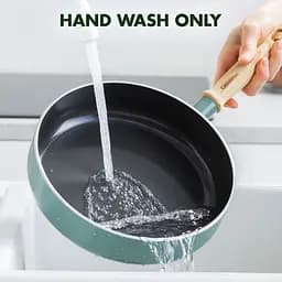 Сотейник GreenPan Mayflower з кришкою 24 см 2.6 л блакитний (CC001682-001) - мініатюра 2