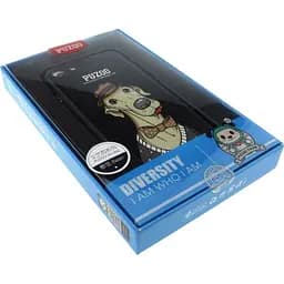 Чохол-накладка PUZOO Artdog Phone iPhone 7/8/SE 2020 Black Bean - мініатюра 2