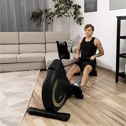 Гребний тренажер Hop-Sport HS-095R Spike золотий - мініатюра 3