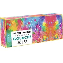 Фарби гуашеві Школярик Genius 10 кольорів (301115004-UA)