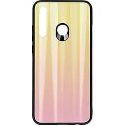 Чохол-накладка Toto Aurora Print Glass Case HuAwei P Smart+ 2019 Pink