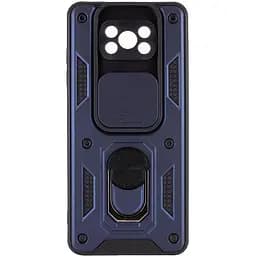 Чохол Ummi Camshield Serge Ring для Xiaomi Poco X3 NFC / Poco X3 Pro Синій / Navy