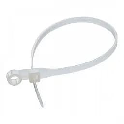 Кабельная стяжка (хомут) 300*4,2 с кольцом натуральная (цена за внут. уп.100шт) ТМ СПЕКТР LUX