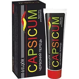 Крем-гель Elixir Capsicum Червоний перець 75 мл