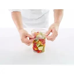 Набір кришок силіконових Lekue Reusable Flexible Lids 8.5 см 2 шт. (882081) - мініатюра 8