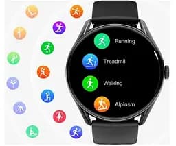Смарт-годинник Xiaomi QCY Watch GT чорний - мініатюра 3