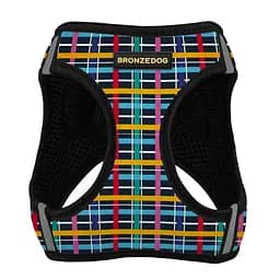 Шлея для собак Bronzedog Sport Vest Клітинка M 24х18х3 см - мініатюра 2