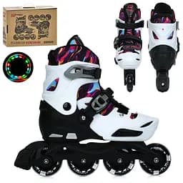 Детские раздвижные ролики A4159-M-W, размер 35-38