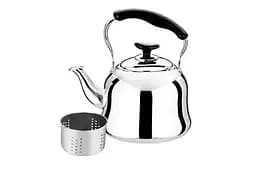 Заварювальний чайник Edenberg EB-18051 1,0 л із фільтром нержавіючої сталі Сріблястий