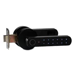 Замок біометричний автономний Trinix TRL-5205BTF Tuya Black з Bluetooth і зчитувачем відбитків пальців (65-00068) - мініатюра 1