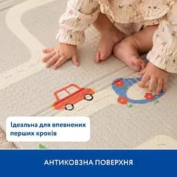 Великий двосторонній ігровий термокилимок Piccolino Транспорт 180х200х1 см (26000003) - мініатюра 5