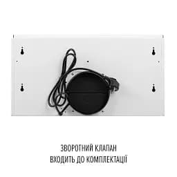 Витяжка телескопічна Perfelli TL 6622 WH 1000 LED - мініатюра 9