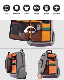 Рюкзак міський  KingCamp Arches KB3336 25L Сірий - мініатюра 8