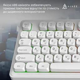 Клавіатура Ajazz AF98 White USB-C (AF98-W) - мініатюра 9