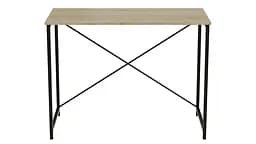 Стіл письмовий Line Лайт Ferrum-decor 750x1000x500 Чорний метал ДСП Дуб Сонома 16 мм (FRD-104839) - мініатюра 7