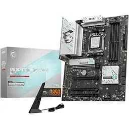 Материнська плата AM5 MSI B850 GAMING PLUS WIFI, B850, 4xDDR5, Int.Video (CPU), 4xSATA3, 3xM.2, 1xPCI-E 5.0x16, 1xPCI-E 4.0x16, 2xP8-9 8126VB 5Gb, WiFi 7, Bluetooth 5.4, 9xUSB 3.2/8xUSB 2.0, DP, ATX