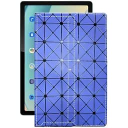 Чехол StatusCASE из экокожи для планшета Blackview Tab 11 Синий ромб