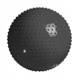 М'яч для фітнесу (фітбол) 4FIZJO 65 см масажний Anti-Burst 4FJ0618 Black (P-5905973400237) - мініатюра 6
