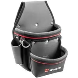 Сумка тесляра Wurth поясна з двома відділеннями 290x140x290 мм (0715930211)