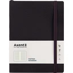 Книга записна Axent Partner Soft L клітинка 190x250 мм 96 аркушів чорна (8615-01-A)