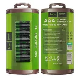 Батарейки лужні Hoco Alkaline AAA (LR03) 12 шт - мініатюра 9