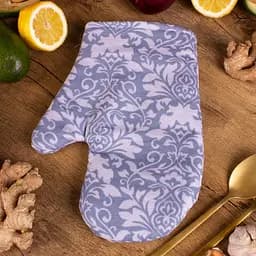 Рукавички MirSon №217 Blue patterns, 27х17 см, блакитні (2200006754466)