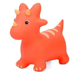 Дитяча іграшка-стрибун Динозавр MS 4846Orange гума, до 20 кг