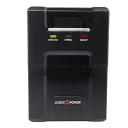 Джерело безперебійного живлення LogicPower 600VA-P, Lin.int., AVR, 2 x євро, пластик - мініатюра 2