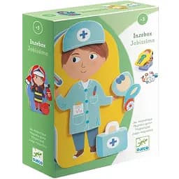 Магнітна гра Djeco Професії, 20 елементів (DJ03086)