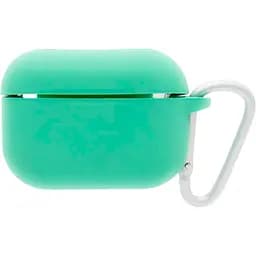 Чохол для навушників Blueo AirPods Pro Silicone Case+Carbine (Spearmint) [47180]