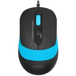 Миша A4Tech Fstyler FM10S 1600dpi чорний+синій USB безшумна