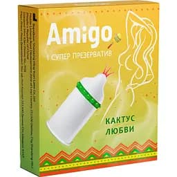 Презерватив Amigo Кактус любви 1 шт. (6904598199297)