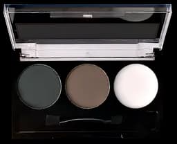 Набір для макіяжу брів LN Professional Brow Shadows Beauty Express Kit тон 02, 12 г - мініатюра 2