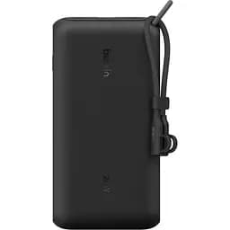 Belkin Акумулятор портативний літій-іонний Power Bank 20000мА·рік, 20Вт, з дисплеєм, чорний