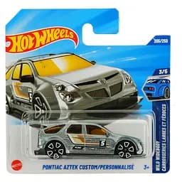 Базова машинка Hot Wheels Wild Widebody Pontiac Aztek Custom / Personnalise срібляста (5785) JBC09-N521        