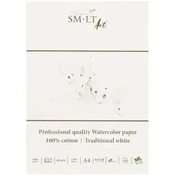 Склейка для акварелі PRO CREATE А4 400г/м2 10л 100% бавовна SM-LT Art