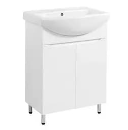 Тумба підлогова ПіК Альба Т1 під раковину Cersanit Cersania 60 Білий 30412