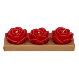 Набір свічок троянда Red colored candle GRAJMY RAZEM 74-3308 102784 - мініатюра 2