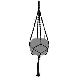 Подвес Lechuza Macramé BOHO 90 черный (13878)