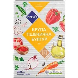 Крупа пшенична Премія Булгур №2, 400 г (881173)
