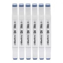 Скетч-маркер двусторонний Bavi №BG5, на спиртовой основе, 10 шт.