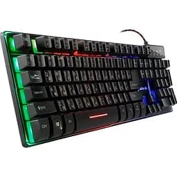 Клавіатура REAL-EL Gaming 8700 Backlit Black (EL123100015) [128762] - мініатюра 5