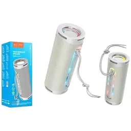 Колонка Hoco HC9 Dazzling pulse Power 5Wx2=10W Grey