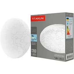 Светильник настенно-потолочный Titanum LED 18W 5000K Кольца (TLCL-185C)