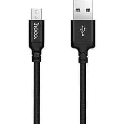 MicroUSB кабель HOCO X14 Times Speed 1m (чорний)